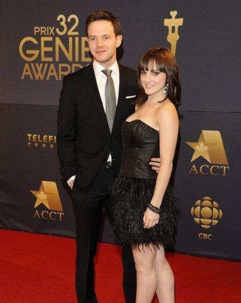 Marthe Bernard with her husband Jesse McKeown