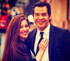 Nathaniel Arcand with his wife Jolene Arcand