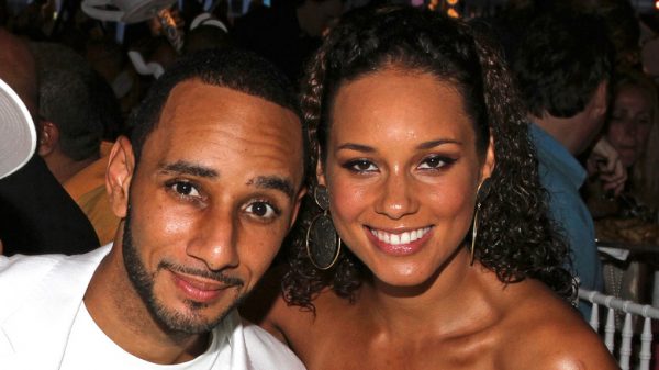 Swizz Beatz with his ex-lover