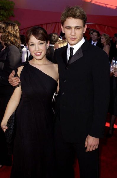 James Franco with his girlfriend Marla Sokoloff