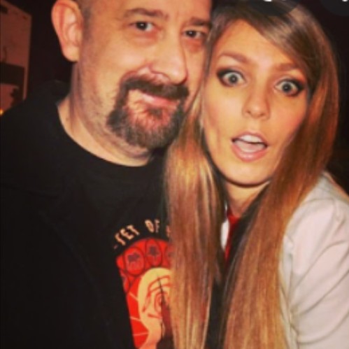 Christian Nesmith with his wife, Circe Link