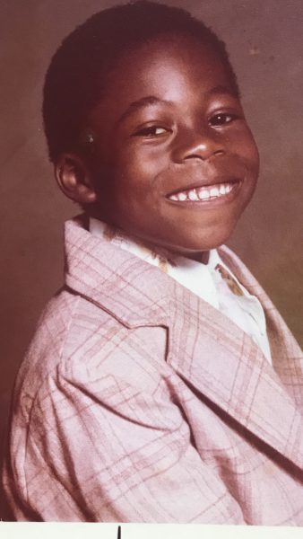Ade Adepitan's childhood photo