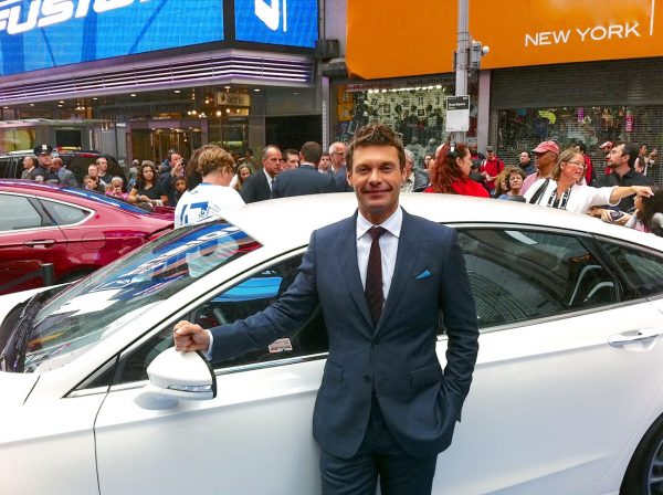Meredith Seacrest's brother with the car