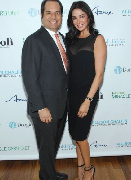 Andrew Silverman with his ex-wife, Lauren Silverman