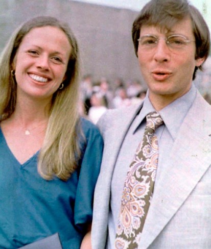Kathleen McCormack picture with her ex- husband