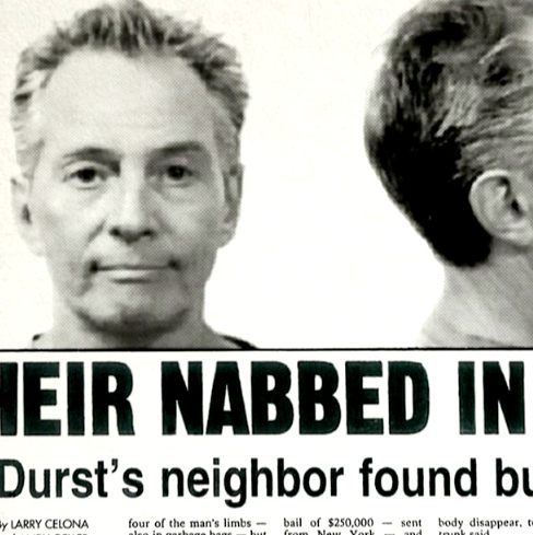 Kathleen McCormack's ex- husband, Robert durst picture in magazine