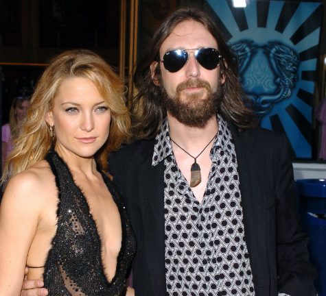 Chris Robinson with his ex- wife, kate Hudson