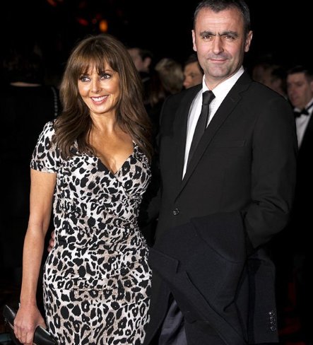 Cameron King's Parents, Carol Vorderman and Patrick King