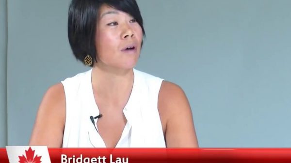 Brigette Lau spotted in television