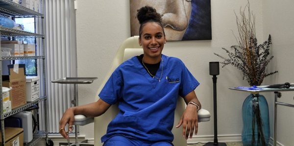 Callie Owens posing for the photo