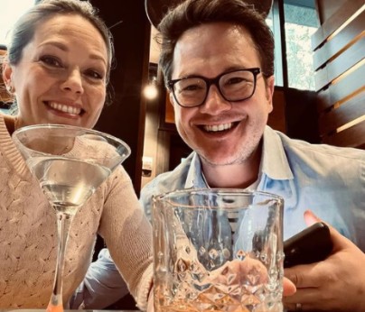 Brian Fichera with his wife