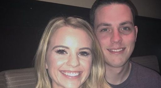 Alex Bowman with his ex-girlfriend Emily Boat