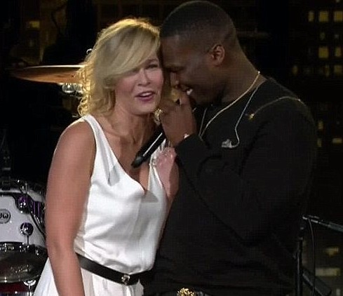 Chelsea Handler with 50 cent