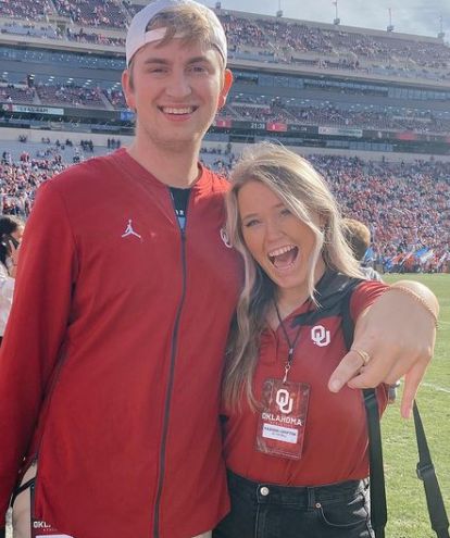 Madison Compton with her friend