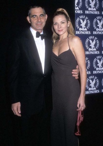 Mark Levinson with his ex-wife Kim Cattrall