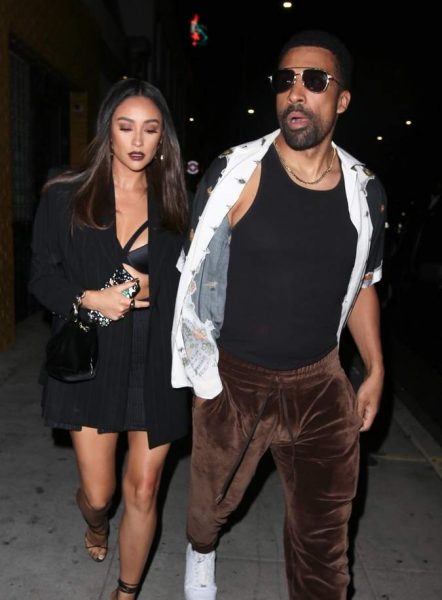 Matte Babel with his girlfriend Shay
