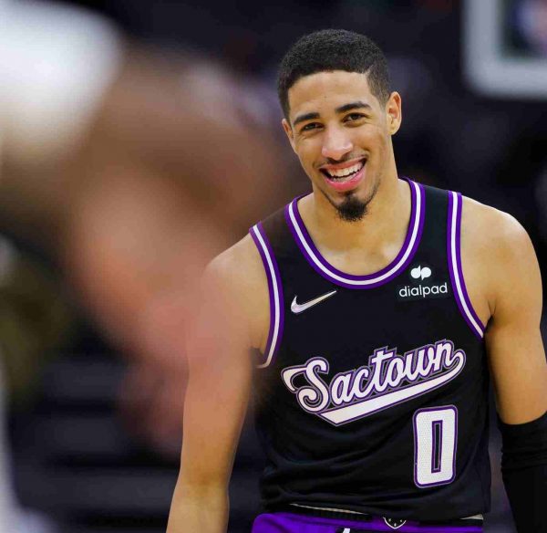 Tyrese Haliburton in his jersey