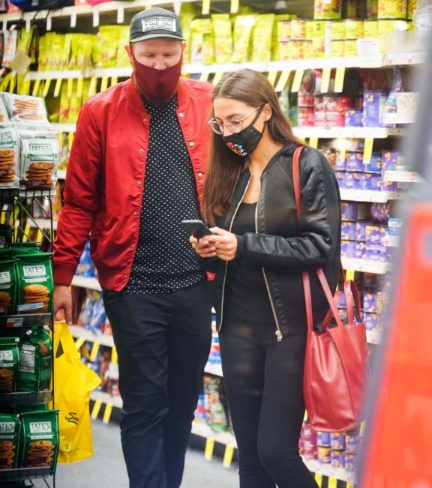 Riley Roberts with his girlfriend