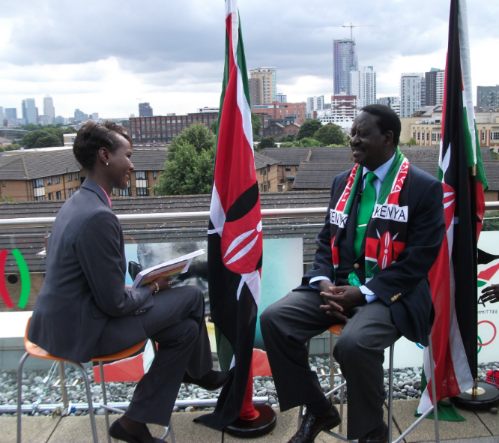 Sophie Ikenye spotted while interviewing
