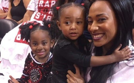 DeMar DeRozan's wife and children