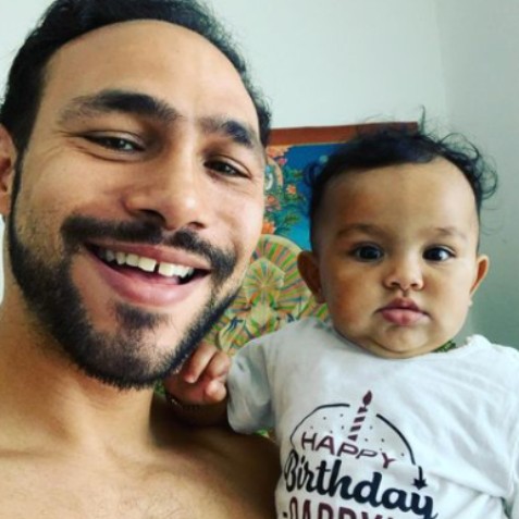 Priyana Thapa's husband her her child