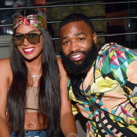 Adrien Broner picture with his partner