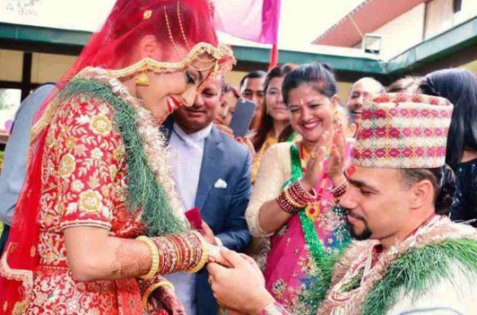 Priyana Thapa and keith Thurman's wedding picture
