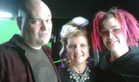 lana wachowski with her family