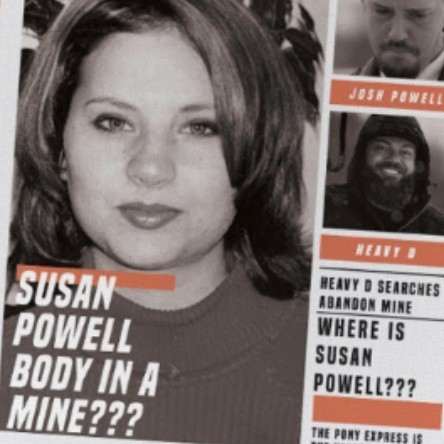Susan Powell picture in cover