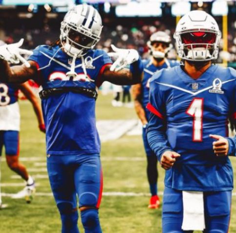 kyler Murray spotted while playing game