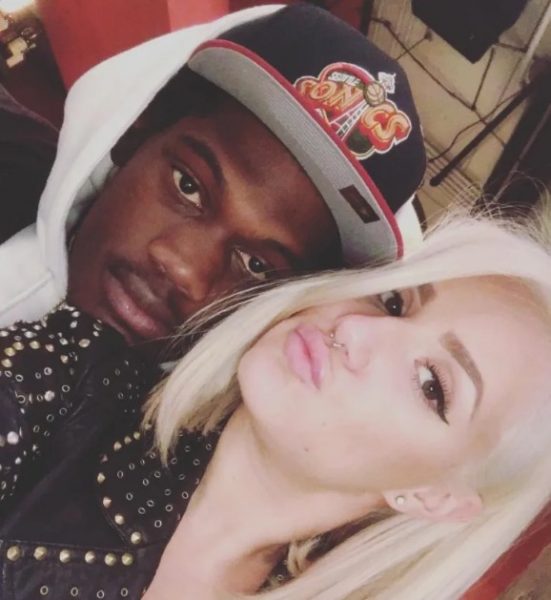 Randy Gregory with his girlfriend Nancy Rodriguez 
