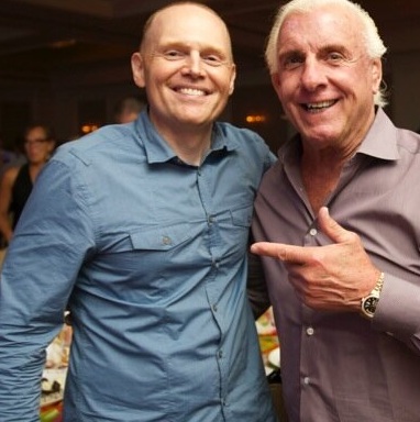 Bill Burr with his father