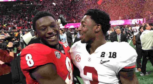 Calvin Ridley with his brother