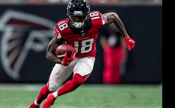 Calvin Ridley during his match
