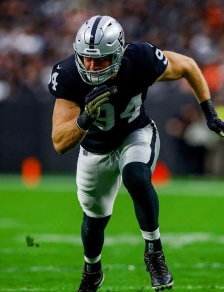 Carl Nassib during his match