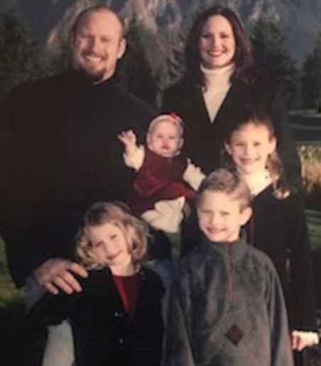 Cassandra Dilfer with her kids