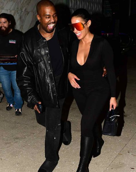 Chaney Jones with her boyfriend Kanye West