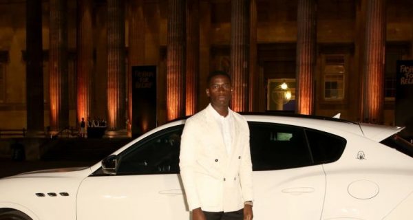 Damson Idris with his car