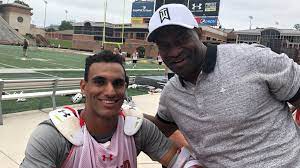 DeMaurice Smith with his son