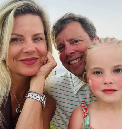 Venus Morris Griffin spotted with ex-husband and child
