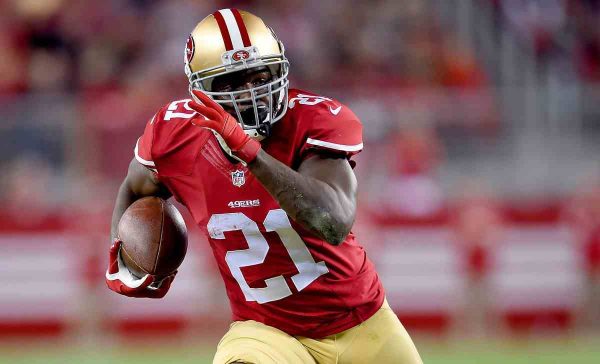 Frank Gore during his game
