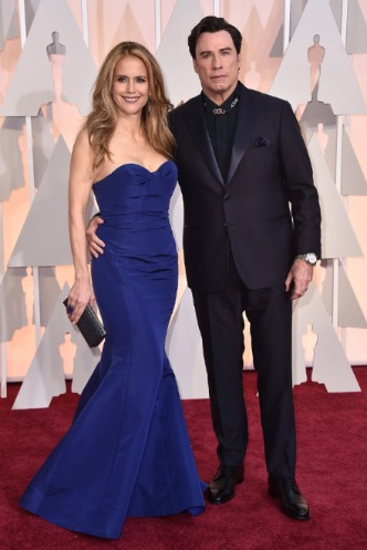 Jett Travolta parents on the red carpet 
