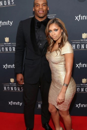 Kia Proctor with Cam Newton