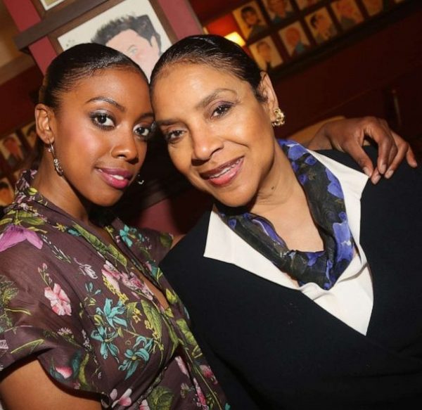 Phylicia Rashad with her daughter