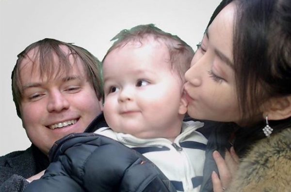 Yeonmi Park with her son