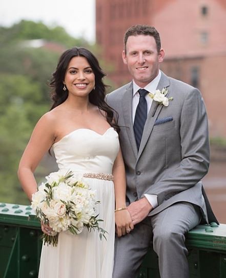 Ryan Whitney with his wife