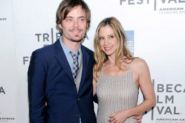 Christopher Backus with his wife Mira Sorvino