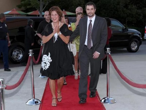 Terry Saban on the red carpet