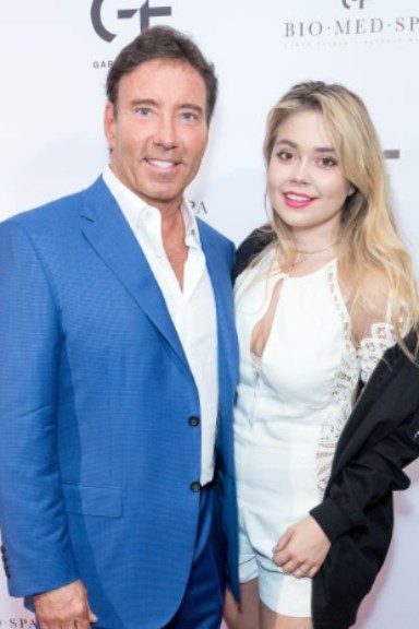 Garth Fisher with daughter