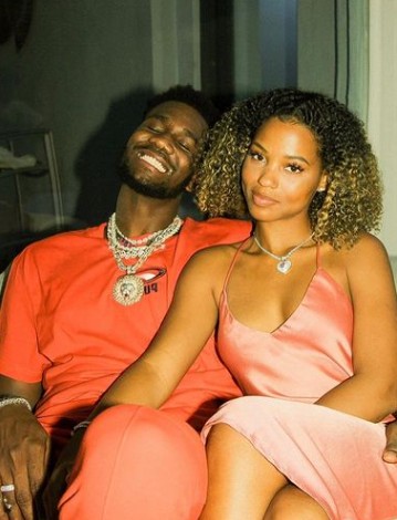Anissa Evans with boyfriend